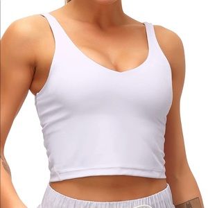 Longline Padded Sports Bra